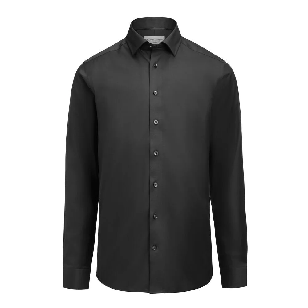 James Harvest Frost GB02 Skjorta svart 4XL