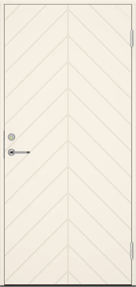 Swedoor C5000 Ytterdörr vit (S 0502-Y) 888x2080 mm