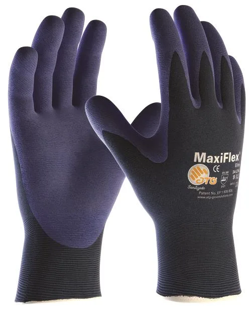ATG MaxiFlex ELITE 34-274 Montagehandske blå 5