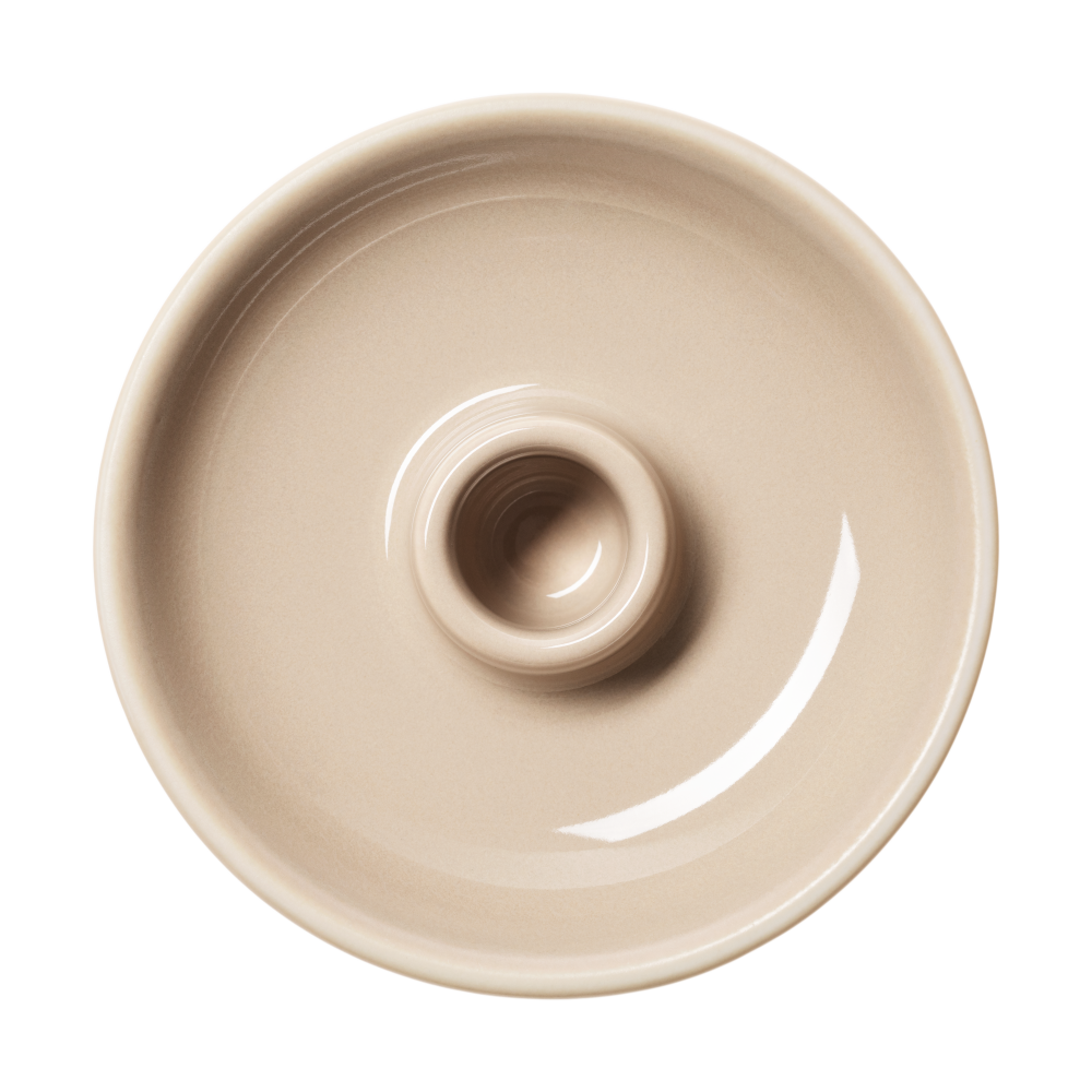 Kirnu ljusstake Ø11x3,5 cm, Beige