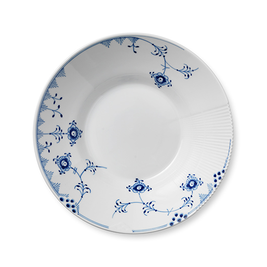 Blue Elements djup tallrik 1, Ø 25 cm