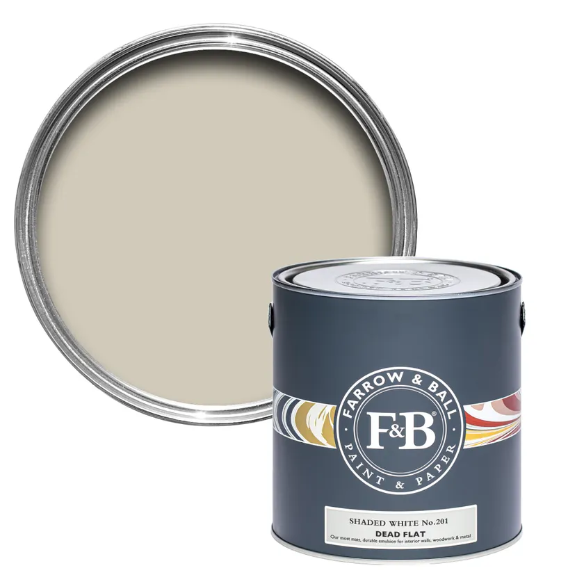 Shaded White 201 - F&B Dead Flat 0,75 L