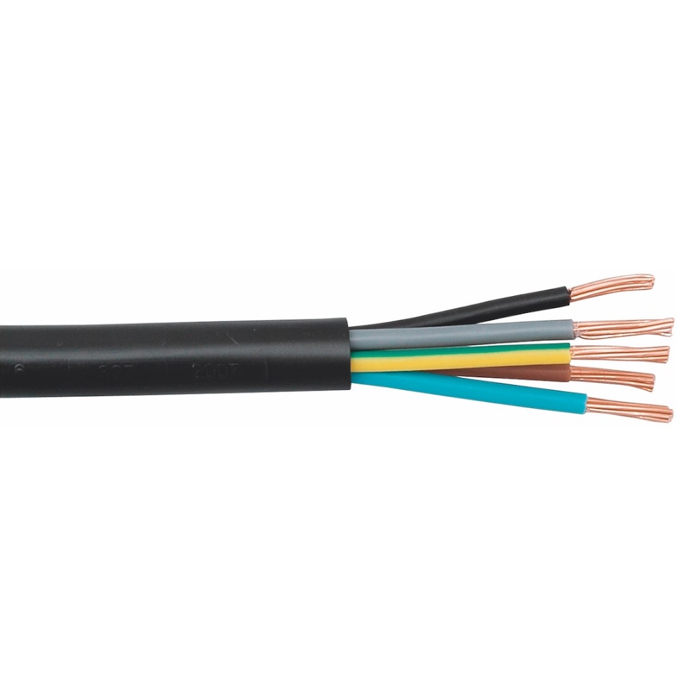 Kabel N1XV-U 5G2,5mm² 100m 0,6/1kV Svart Malmbergs 0004062