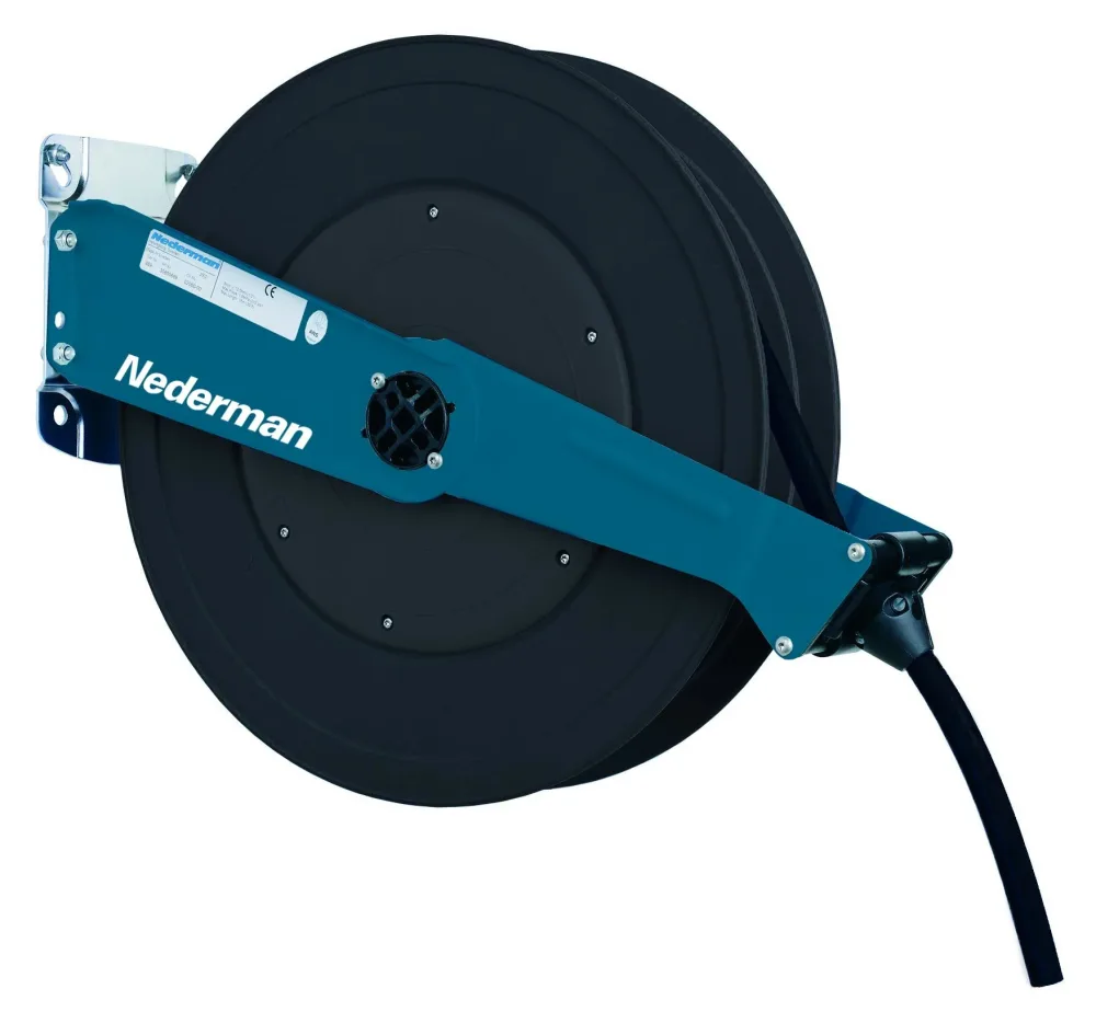 Nederman 30800689 Slangupprullare Ø3/8" x 20 m, luft/vatten