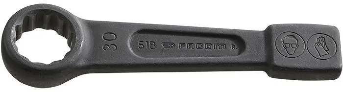 Facom 51B.30 Slagringnyckel brunerad polygon 30mm