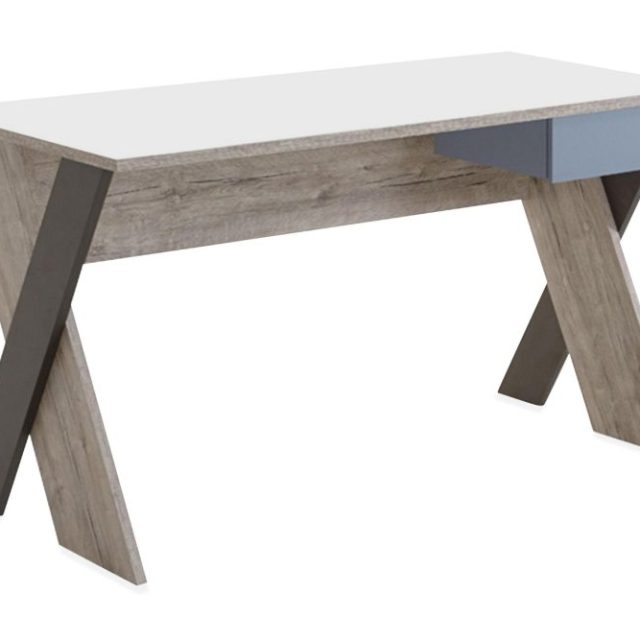 Hawley Skrivbord 135 cm med Förvaring Låda