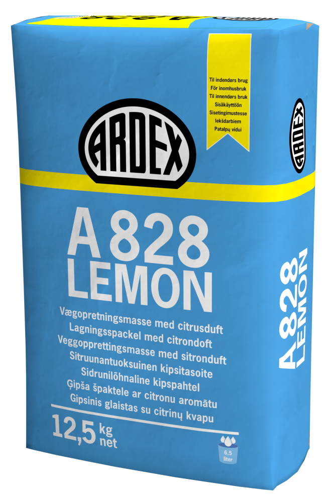 ARDEX A828-C VÄGGSPACKEL 12,5 VIT CITRON FINSPACKEL GIPS