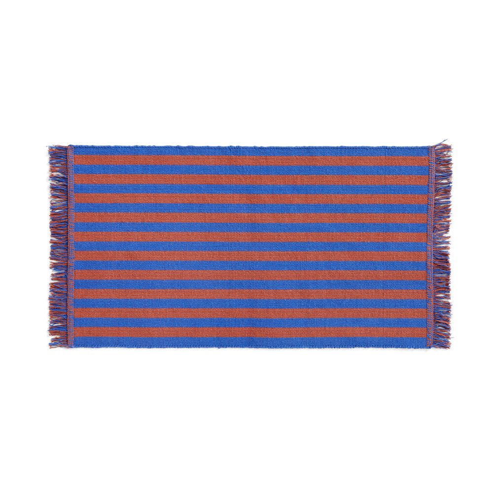 Stripes and Stripes dörrmatta 52x95 cm, Cacao sky