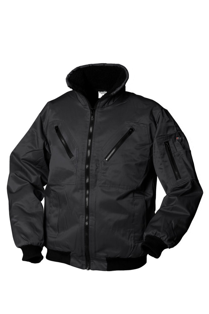 TRÖJA TOP SWEDE ZIP ULLFROTTE XL