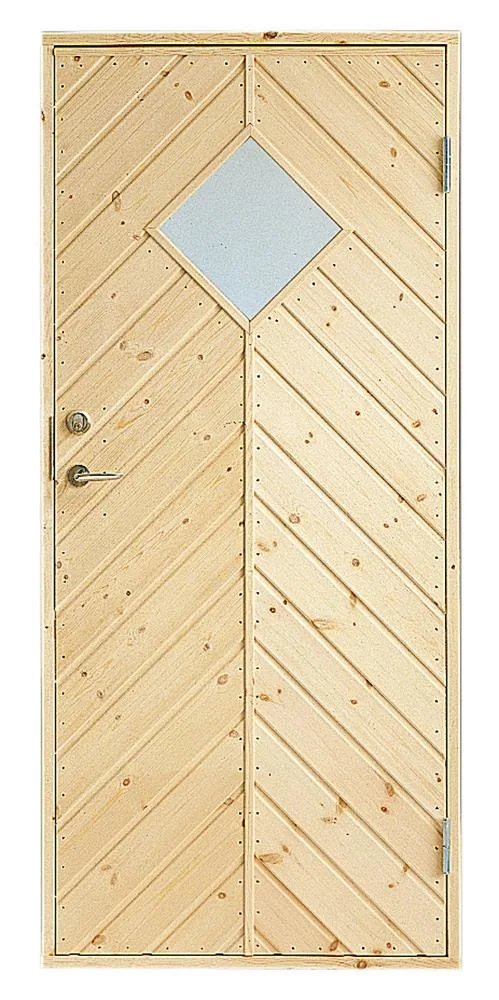 Jabo 25504 Kallförrådsdörr med fönster Höger - Bild 2