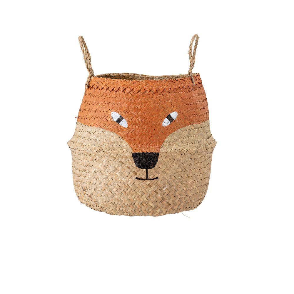 Fritse förvaringskorg räv, Ø35 cm