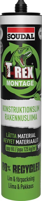 KONSTRUKTIONSLIM T-Rex Green Lätta Mat 80% 350gr