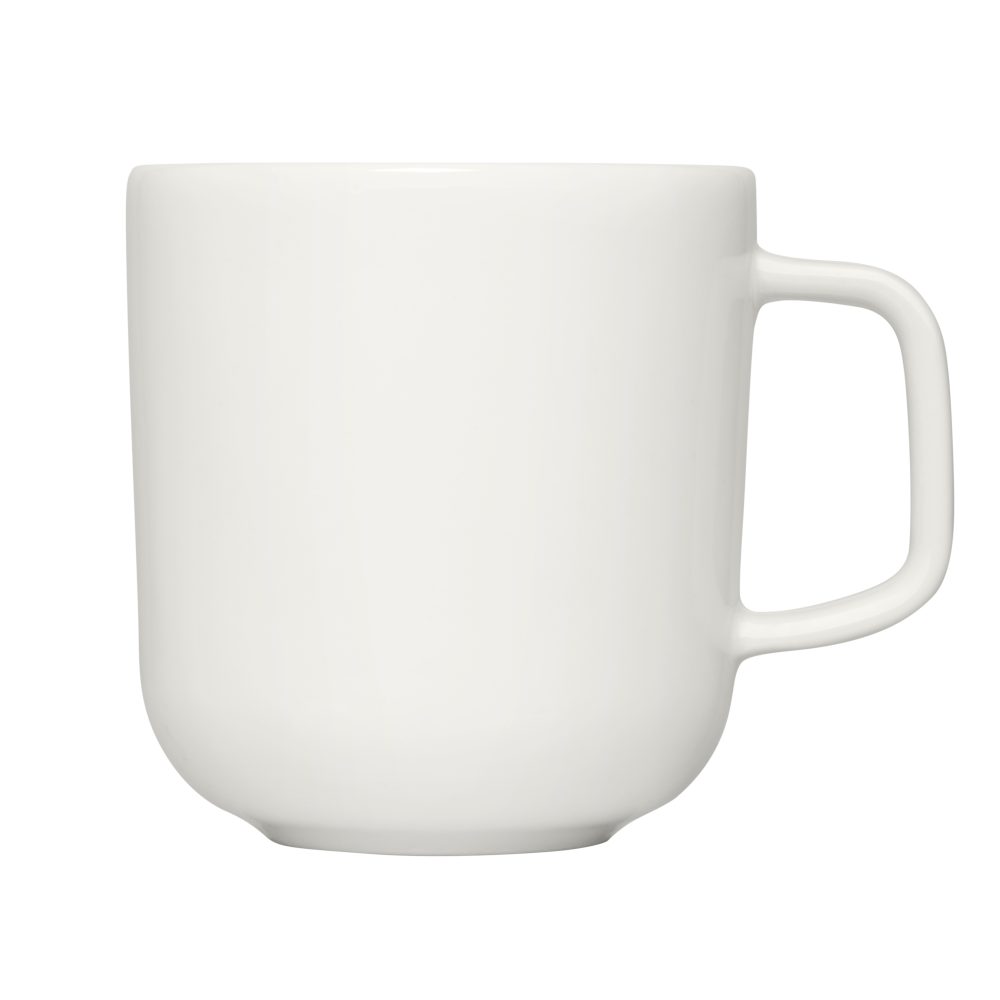 Raami mugg 33 cl, Vit