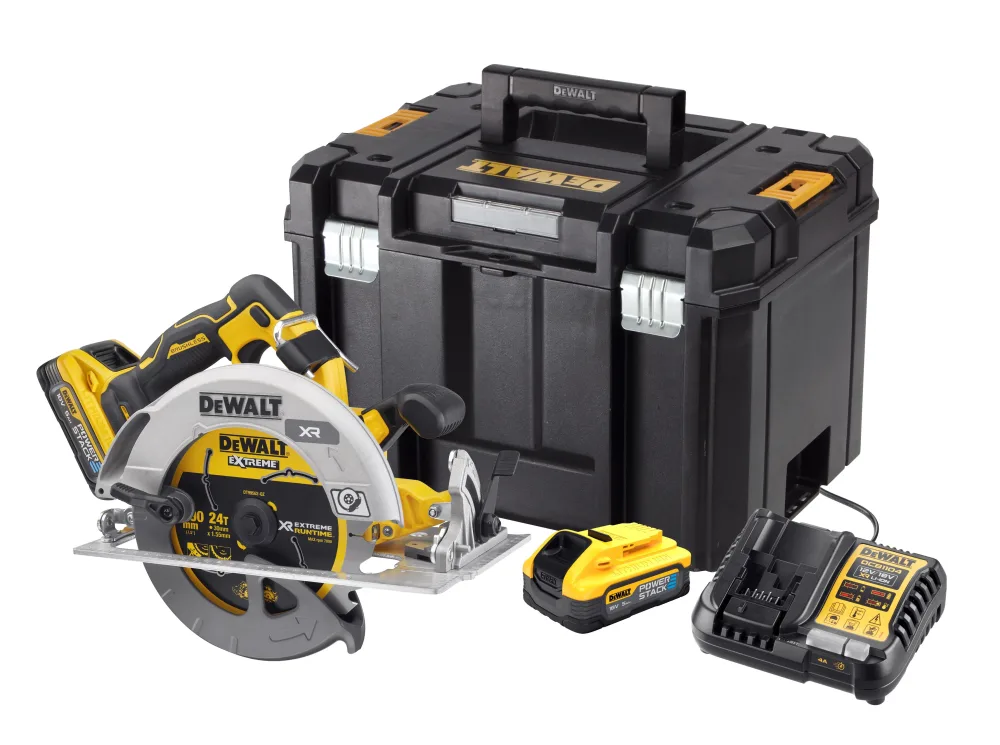 Dewalt DCS573H2T-QW Cirkelsåg med batteri och laddare
