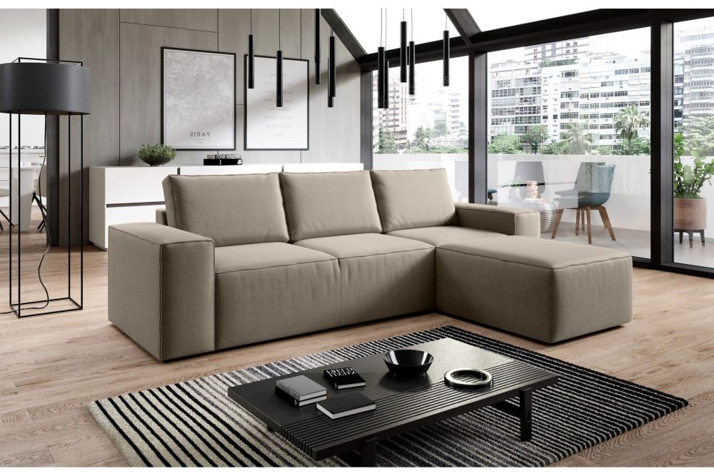 Kamli Bäddsoffa m. Divan med Förvaring