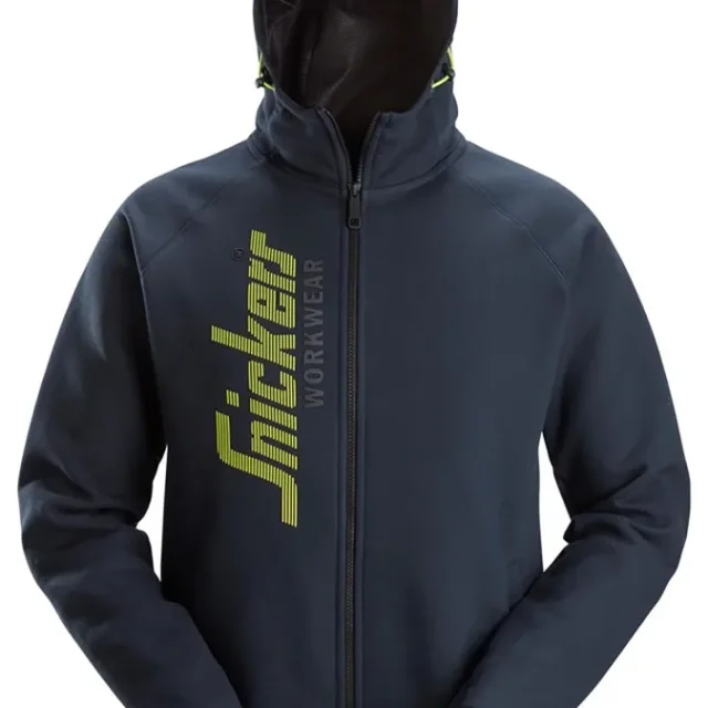 Snickers Workwear 2846-9500 Luvtröja med logga, marinblå M