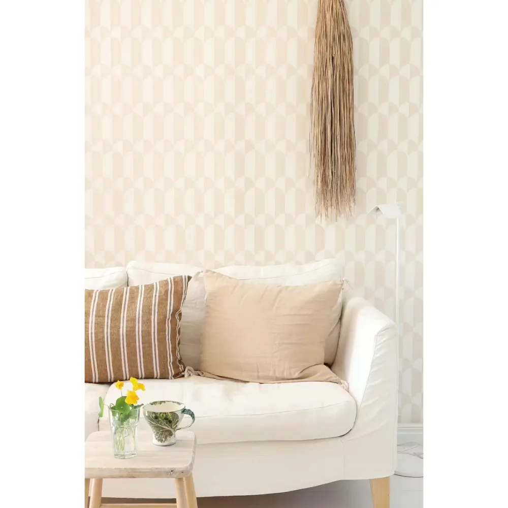Whipped Cream Buttermilk Beige 170-01 Beige Tapet | Stuvbutiken