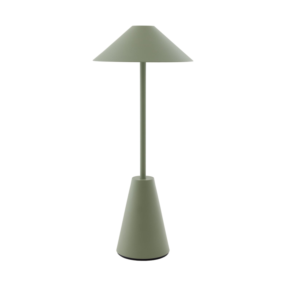 Cannes 32 portabel bordslampa, Mossgrön