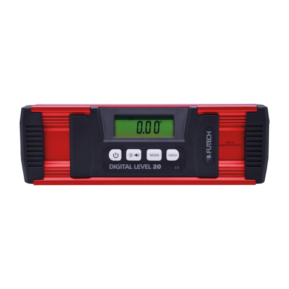 Vattenpass Digitalt Magneter 20cm Futech
