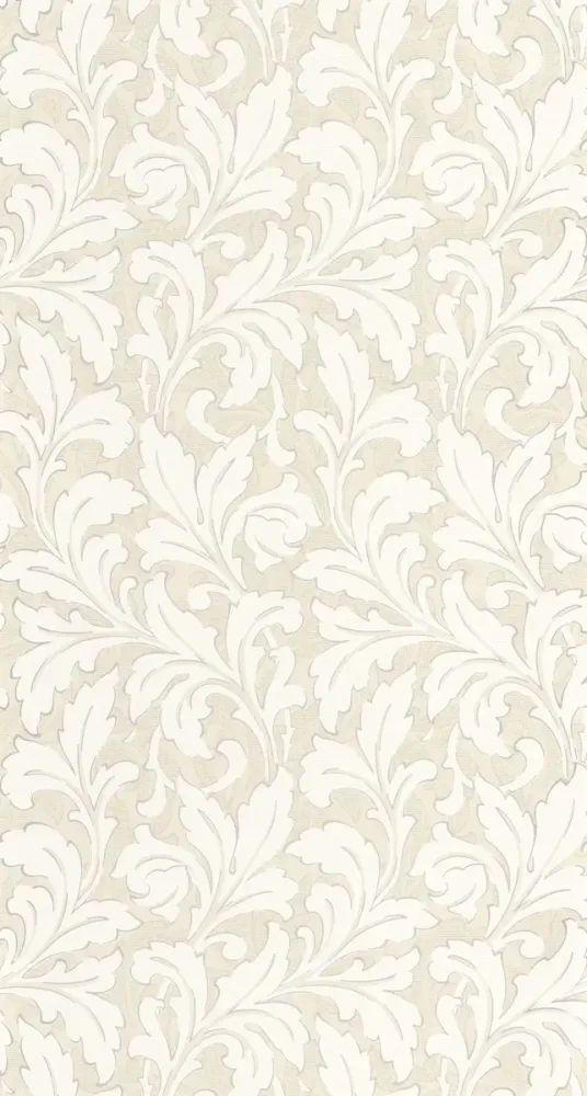 Casadeco - Acanthe Beige Lin Arts & Crafts