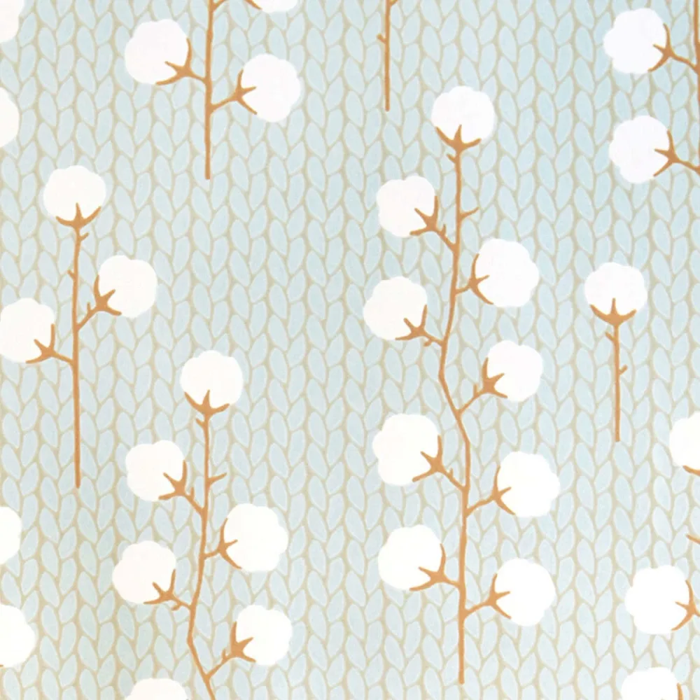 My Secret Garden Sweet Cotton 108-02 Turkos Tapet | Stuvbutiken - Bild 2