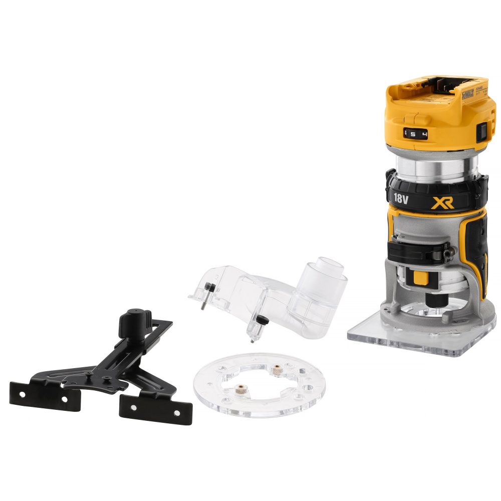 Kjøp Dewalt Håndoverfres 18V, DCW600N, uten batteri & lader