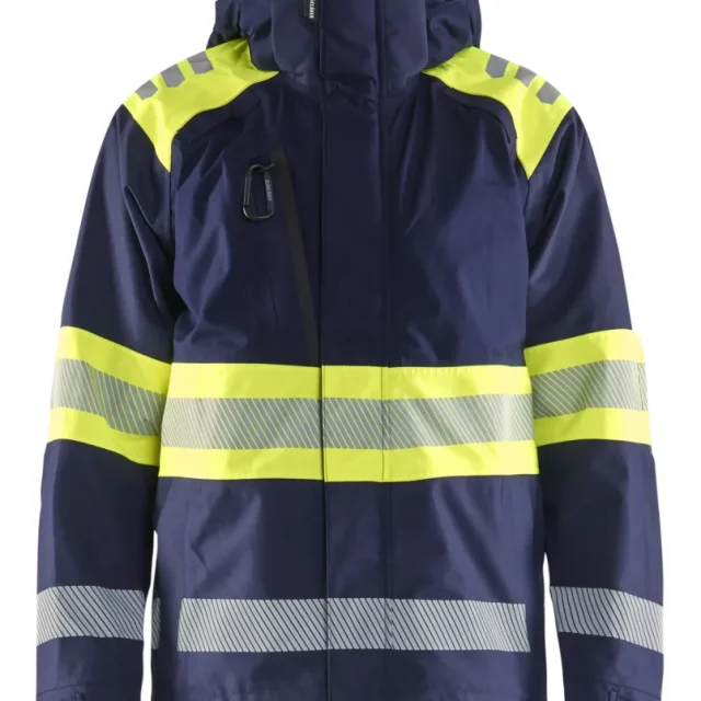 Blåkläder 4420197789334XL Skaljacka varsel, marinblå/gul 4XL
