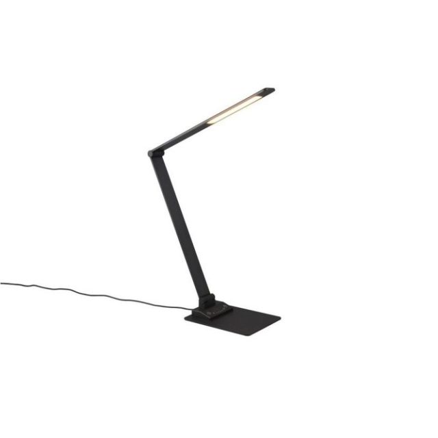 Bordslampa TRIO Travis Mattsvart