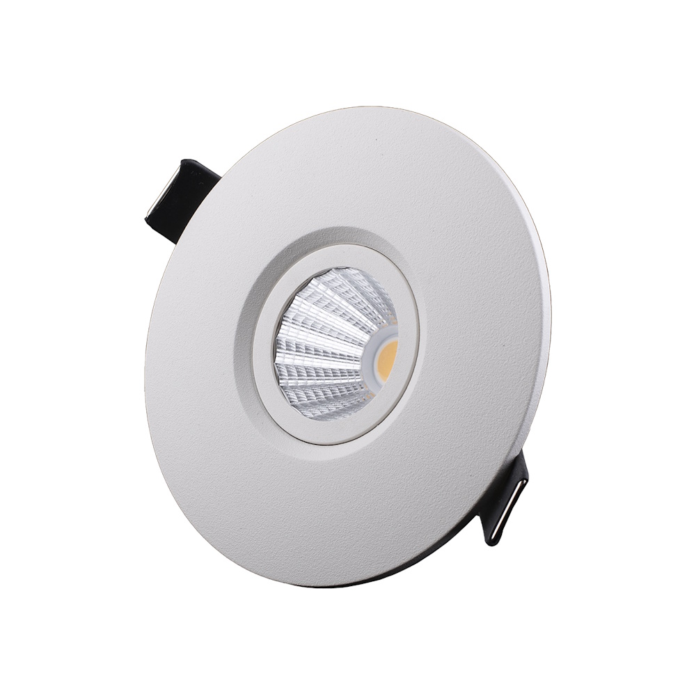 Downlight Smarty 4,5W 230V 3000K IP44 Vit Designlight