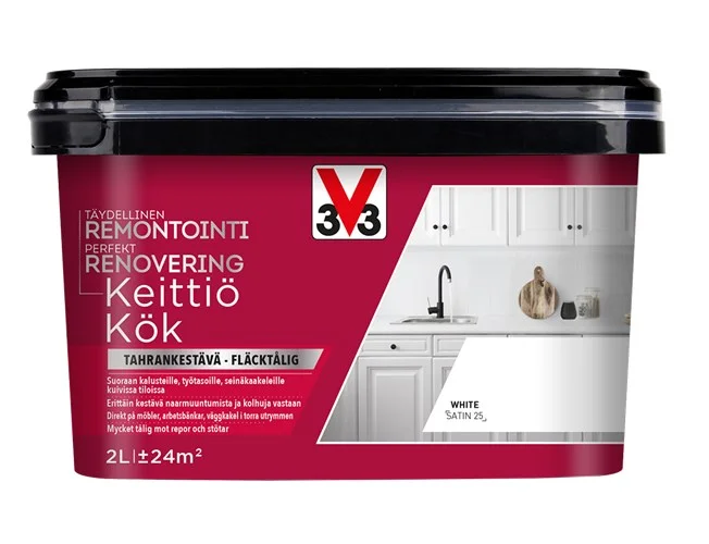 Perfekt Renovering Kök Matt 0.75L Smoke Black
