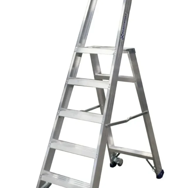 Skeppshultstegen 3350-04 Trappstege med hjul 4 steg, 920 mm