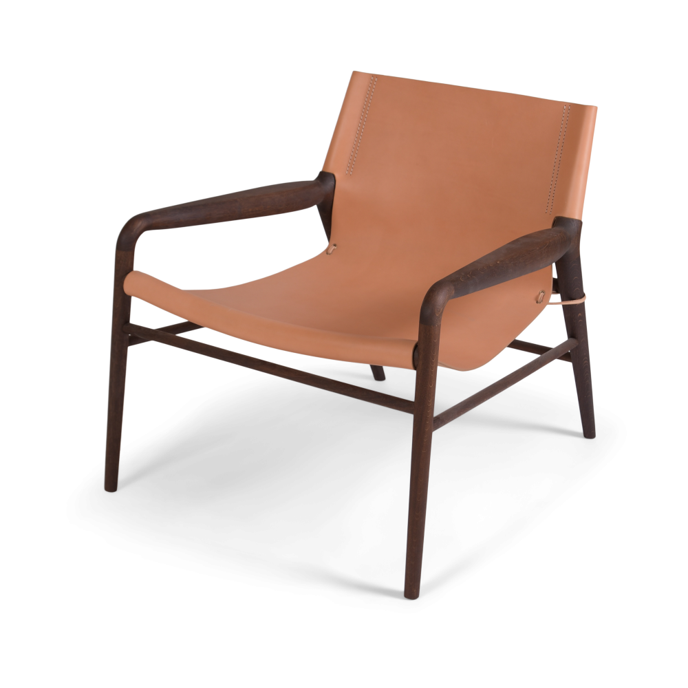 Rama Chair fåtölj rökt ek, Natur
