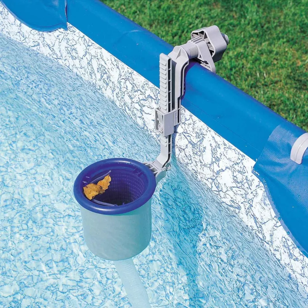 Planet Pool 58233 Inhängningsbräddavlopp för Fast Set/Frame Pool