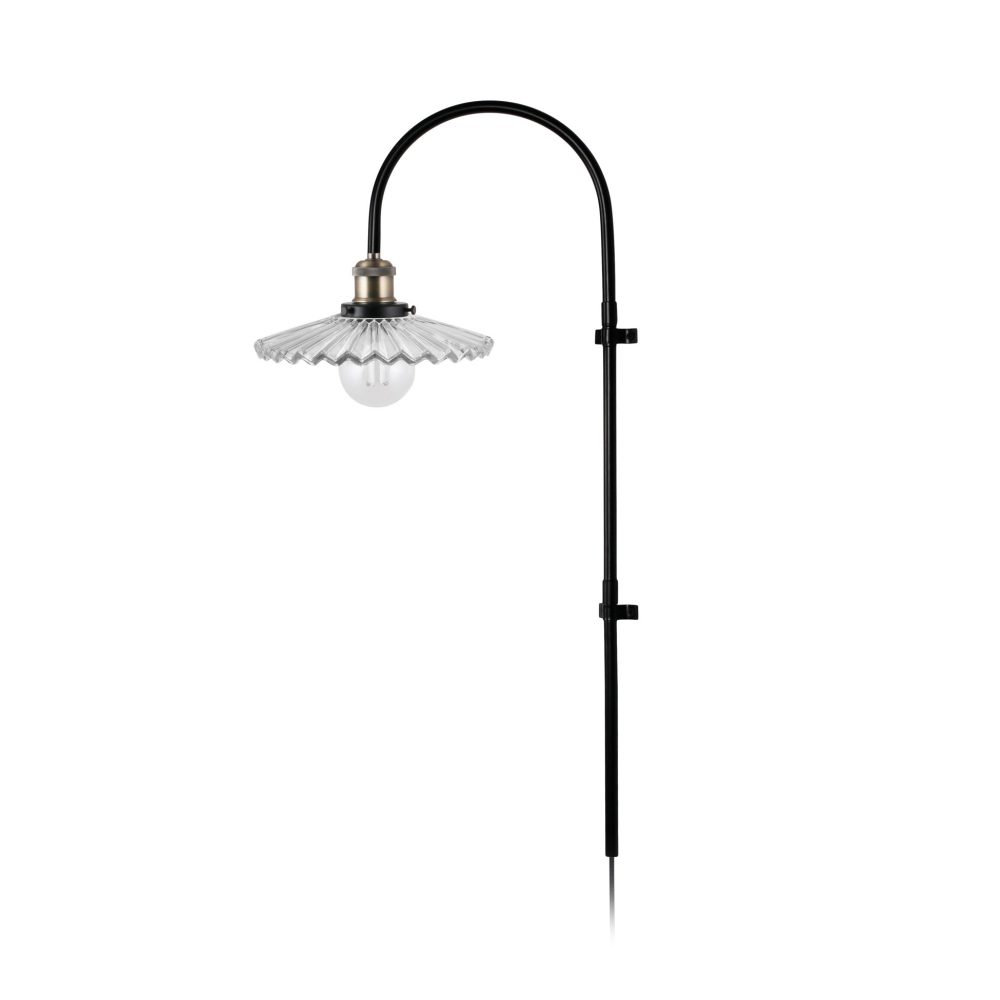 Cobbler vägglampa 75 cm, Klar