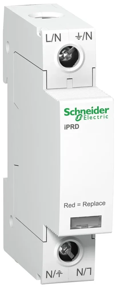 Schneider Electric A9L20601 Överspänningsskydd mot indirekta nedslag, iPRD 20/20R 3 ledare, med kontakt