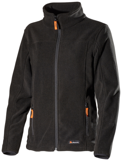 FLEECEJACKA 687P-W L.BRADOR SVART S