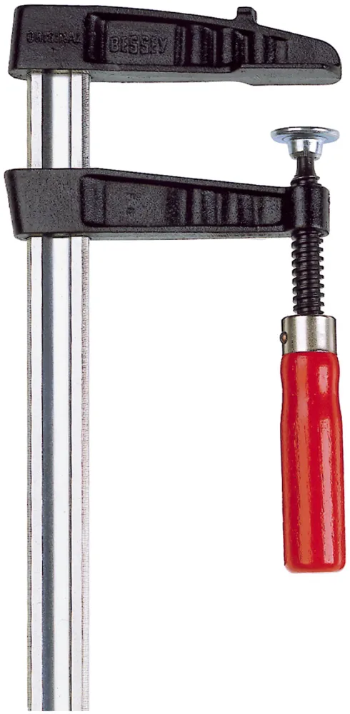 Bessey TGK80 Skruvtving Kulledande tryckbrickor som skyddar Spännvidd 800 och djup 120 mm