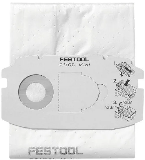 Festool SC FIS-CT MIDI SELFCLEAN Filterpåse 5-pack