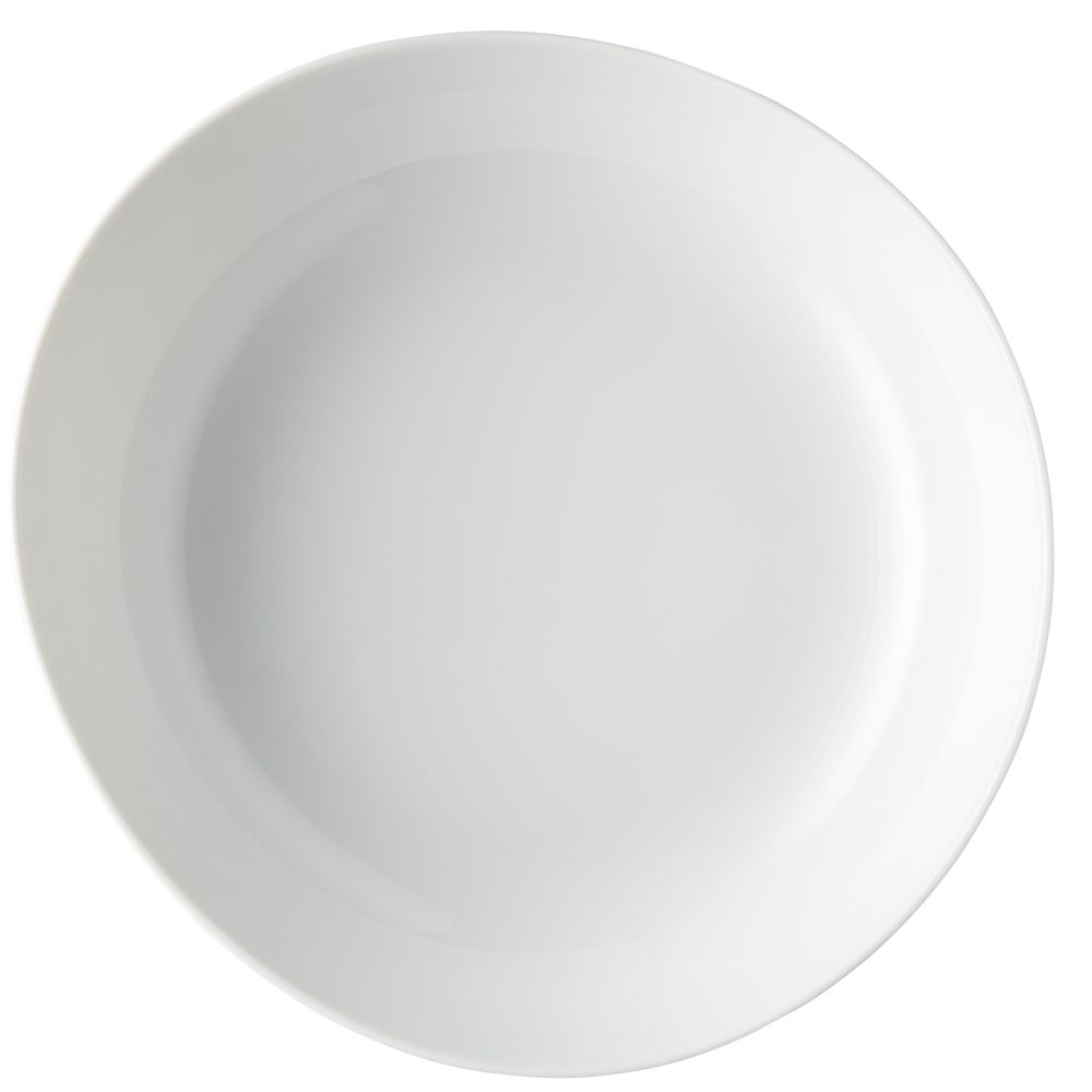 Junto djup tallrik 25 cm, Vit