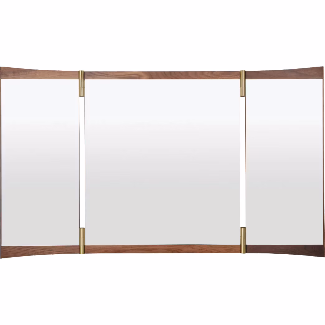 Vanity 3 Väggspegel 117x60 cm, Valnöt