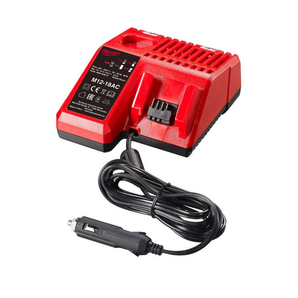 BILLADDARE M12-18 AC FÖR M12 M14 M18 BATTERIER
