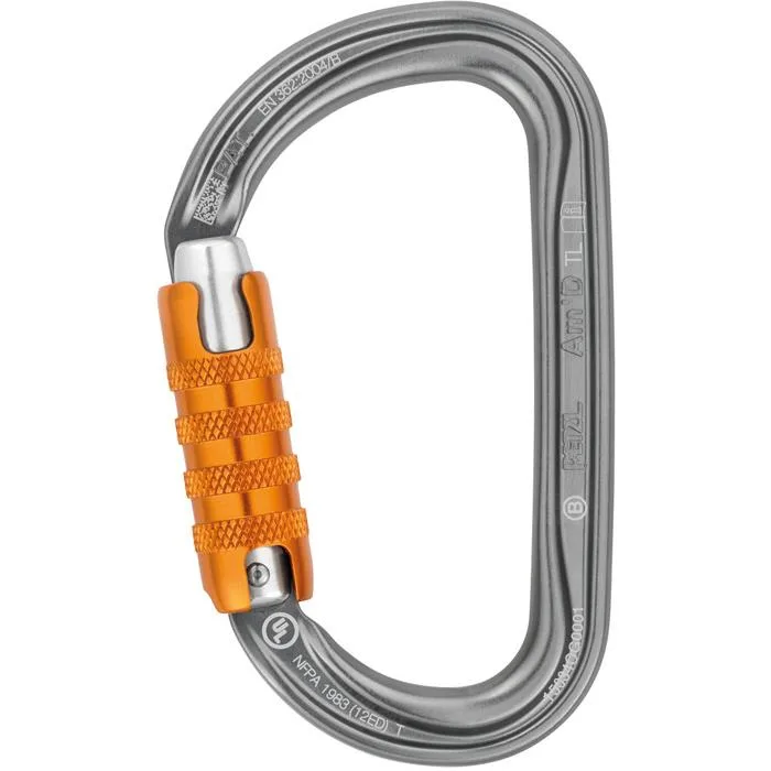 Petzl Am´D Triact autolock Karbin Svart