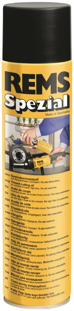 REMS Spezial Gängolja mineralisk 500 ml pumpflaska - Bild 2
