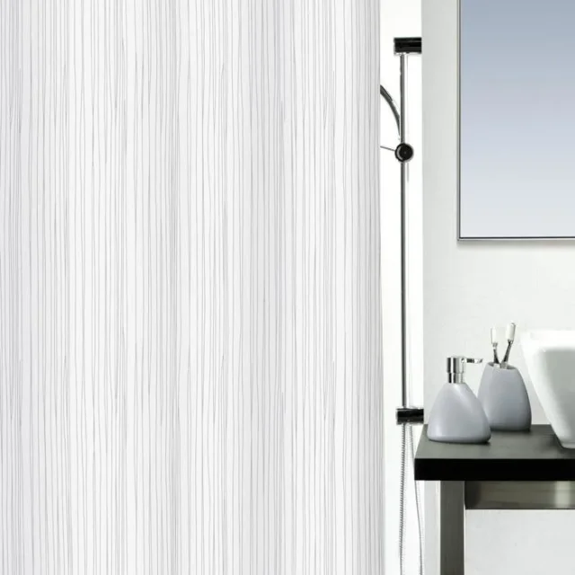 Spirella Primo Duschdraperi vit 180 x 220 cm