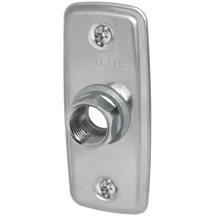 Vatette 8550613 Väggbricka 1-håls, 15 mm