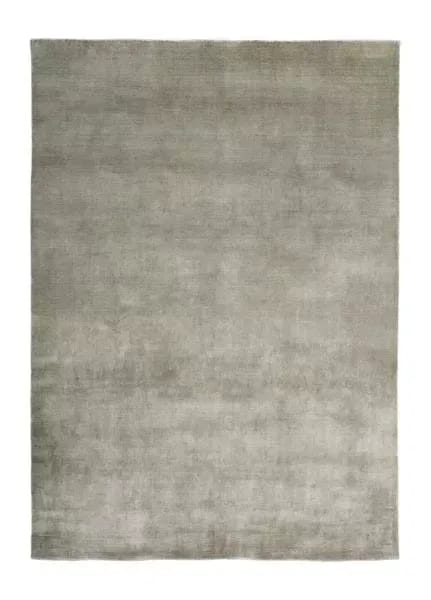 Handvävd Viskosmatta Doriano - Silver - 90x300 cm