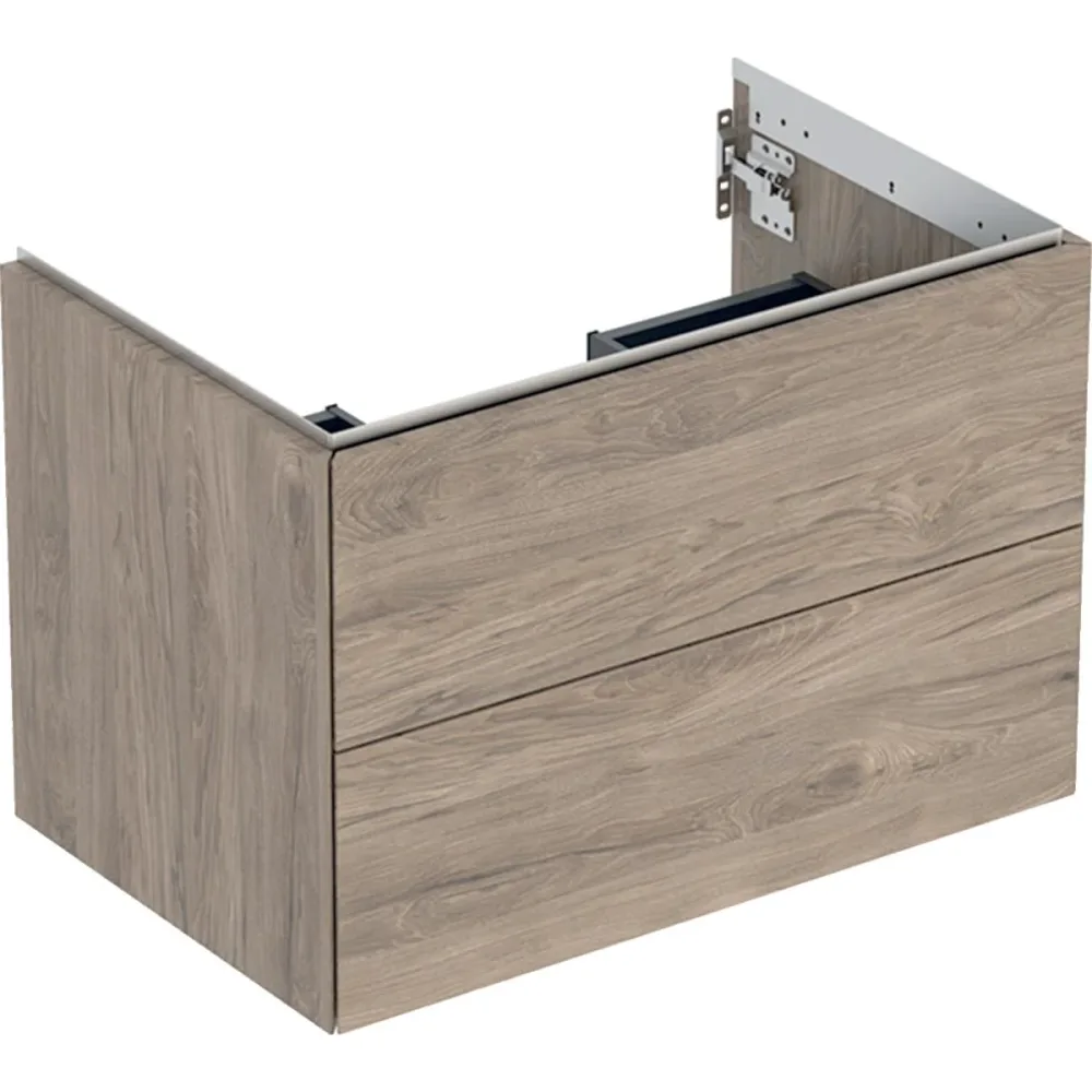 Geberit ONE 505.262.00.8 Kommod 75 x 47 cm, 2 lådor Svart - Bild 2