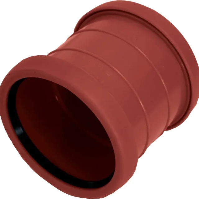 Pipelife 2354030 Dubbelmuff 160 PP