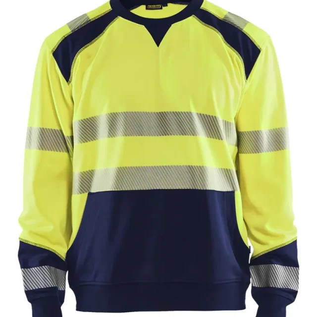 Blåkläder 354125283389XXL Varseltröja varselgul/marinblå Varselgul/Marinblå