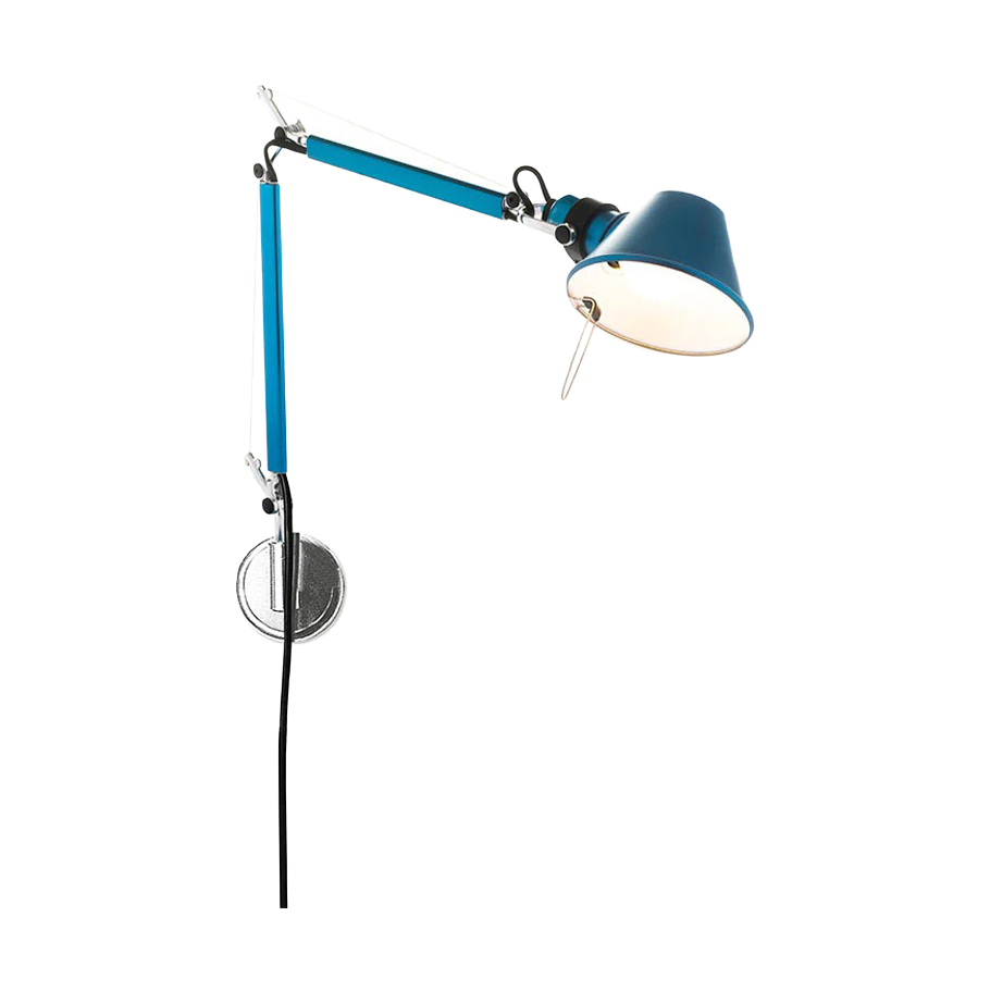 Tolomeo Micro vägglampa - Anodized blue